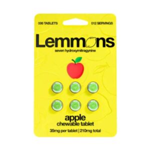 Lemmons 7-Hydroxymitragynine Chewable Tablets 6ct 35mg Per Tablet
